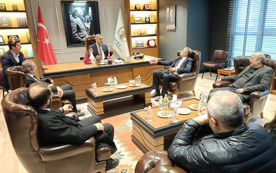 Mhp Heyetinden Bafra Ticaret Borsası’na Ziyaret (1)