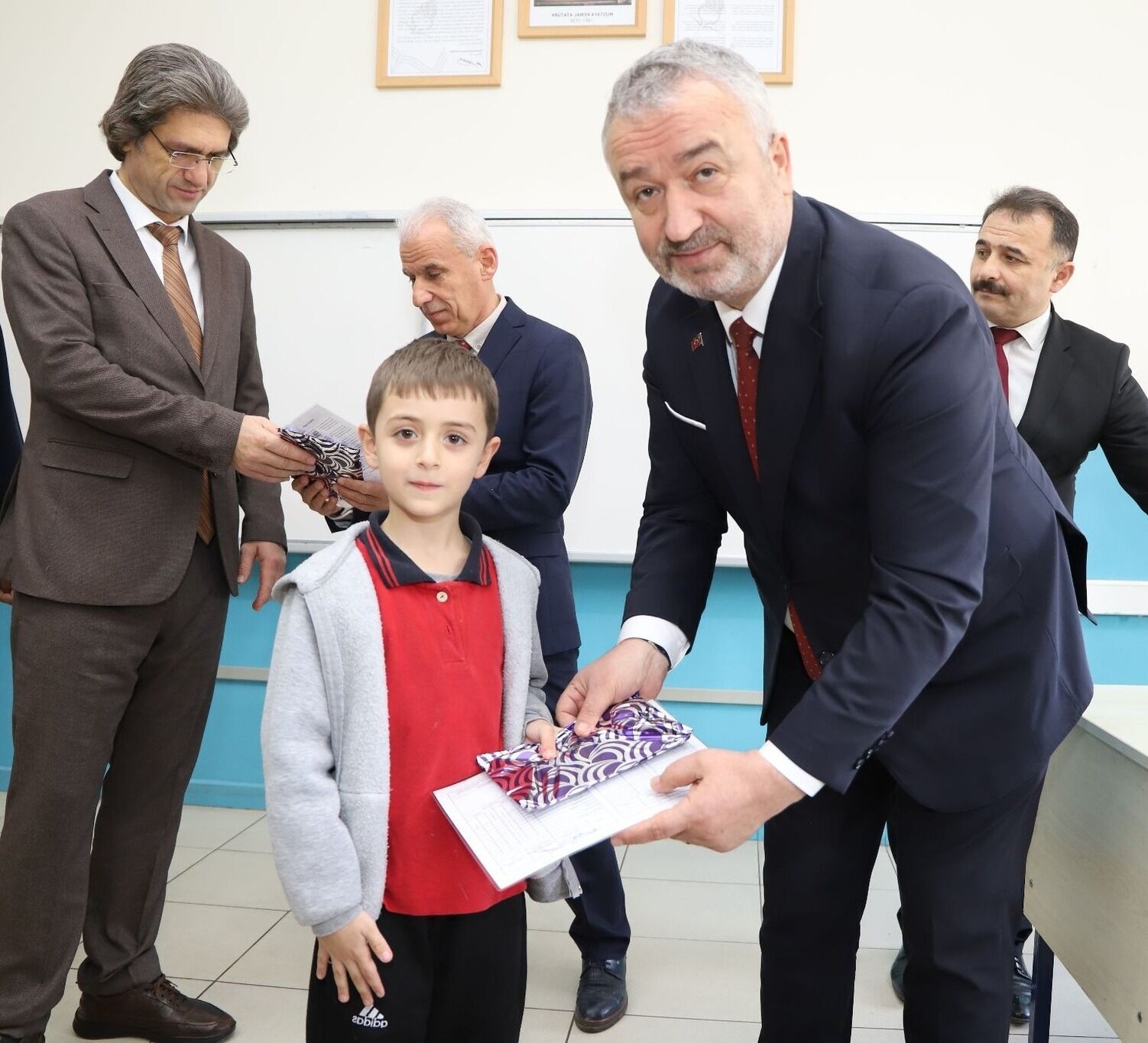 Osman Topaloğlu, Karne Törenine Katıldı 2