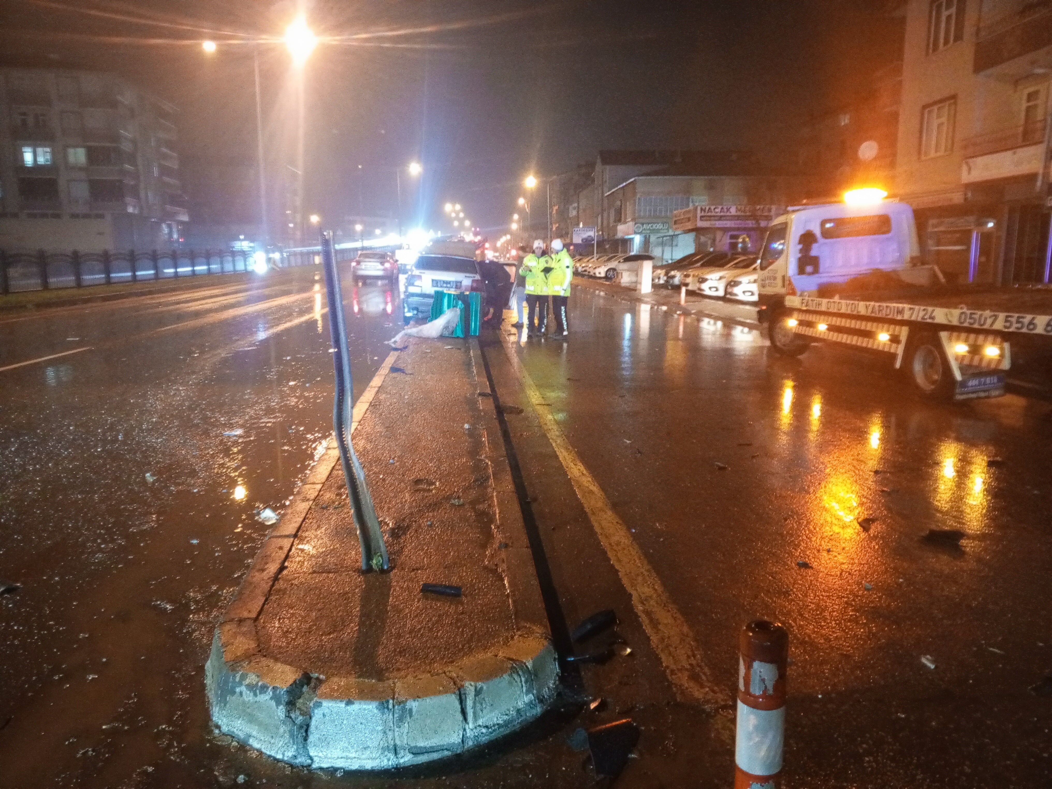Samsun Bafra'da Trafik Kazası 2