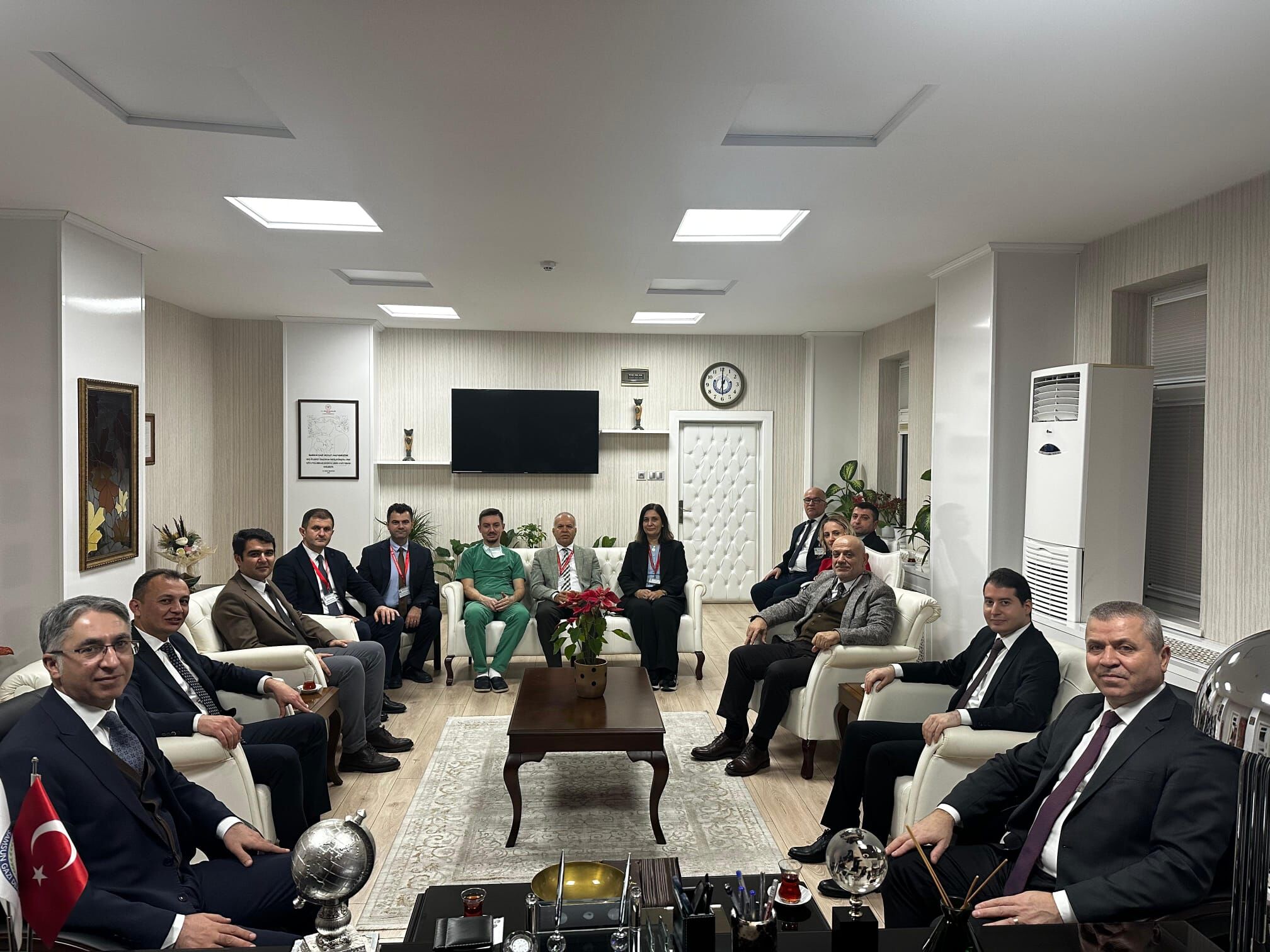 Samsun Sağlık İl Müdürü Uras'tan Yatan Hastalara Ziyaret 2