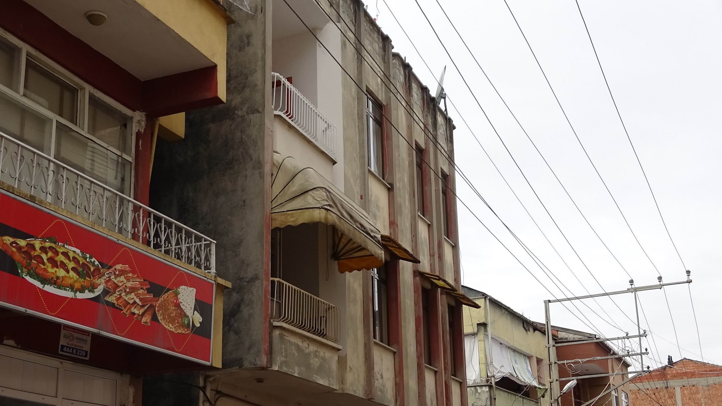 Samsun’da Baca Yangını Panik Yarattı! 2