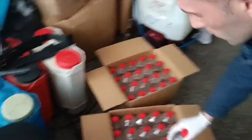 Samsun'da Jandarma 755 Litre Kaçak Etil Alkol Ele Geçirdi 2
