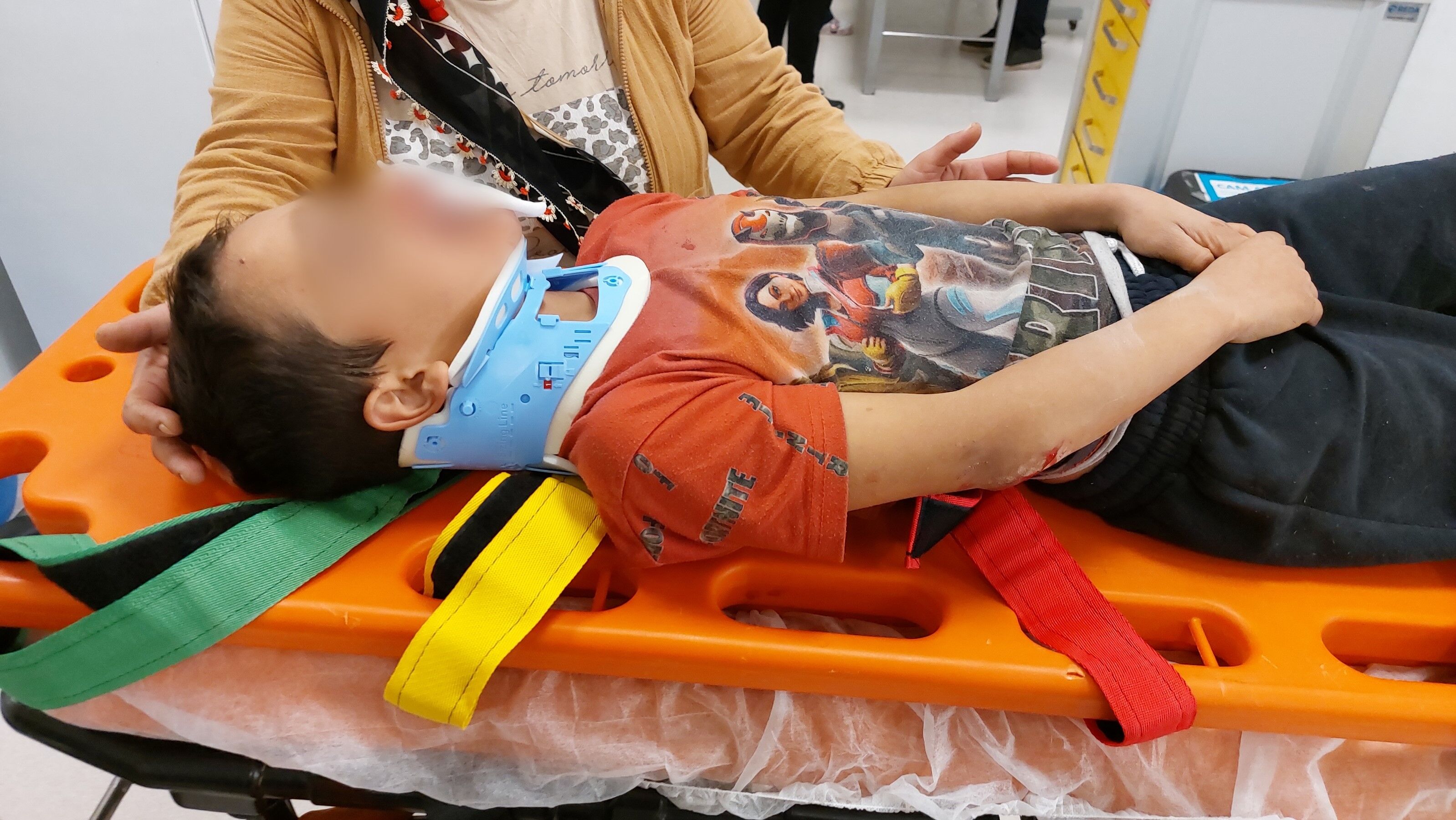Samsun'da Köpekten Kaçan Çocuğa Araç Çarptı 2