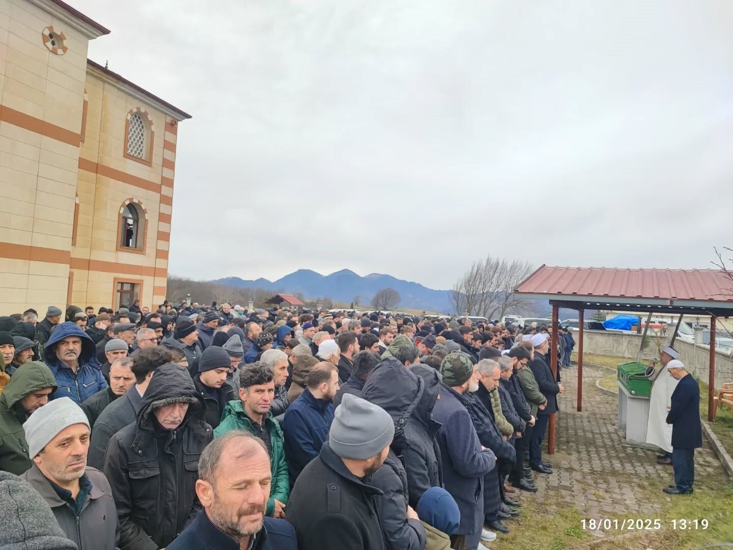 Samsun'da Trafik Kazasında Hayatını Kaybeden İmam Son Yolculuğuna Uğurlandı 2