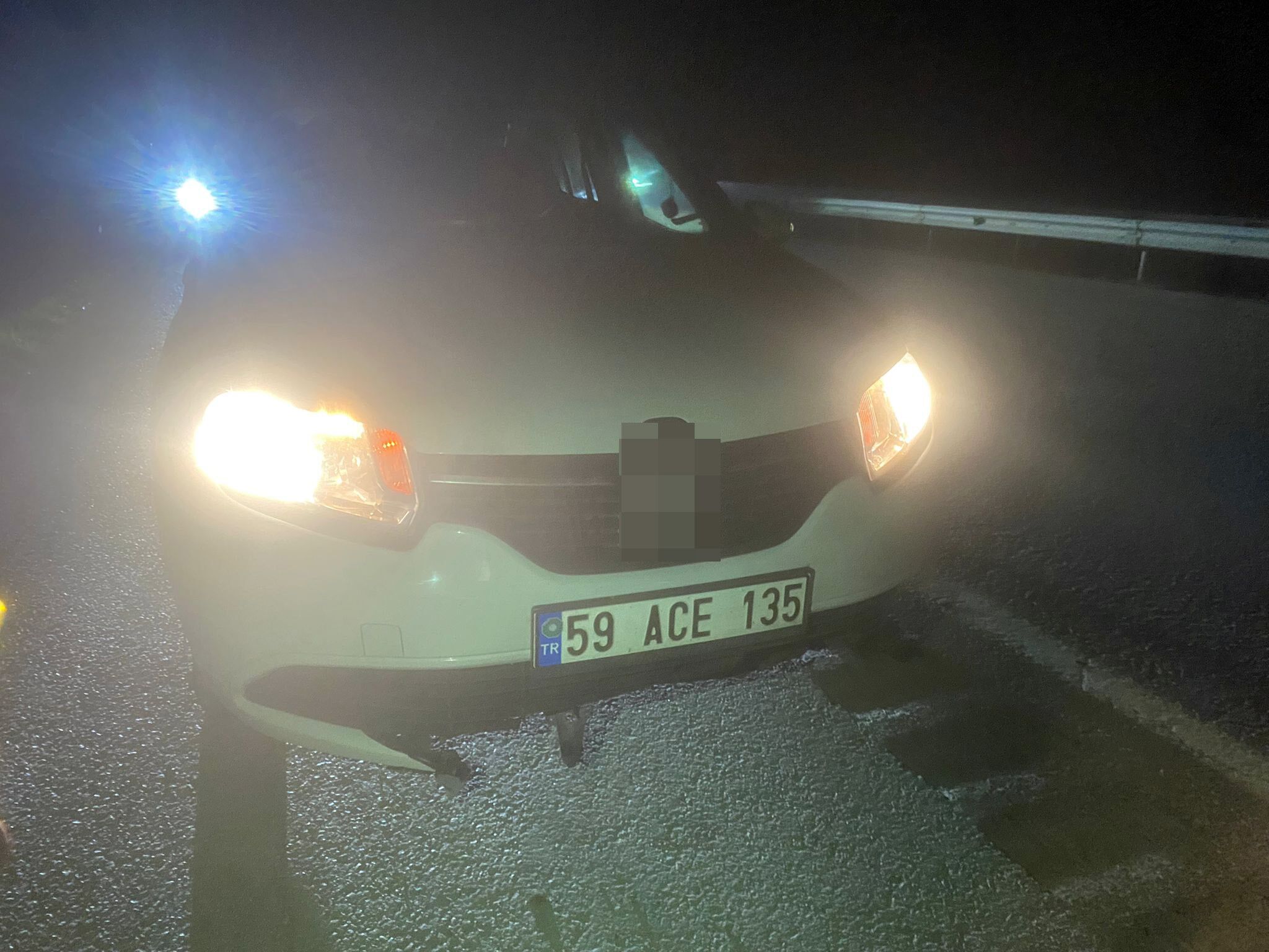 Samsun’da Yola Düşen Tır Lastiği Kazaya Neden Oldu 2