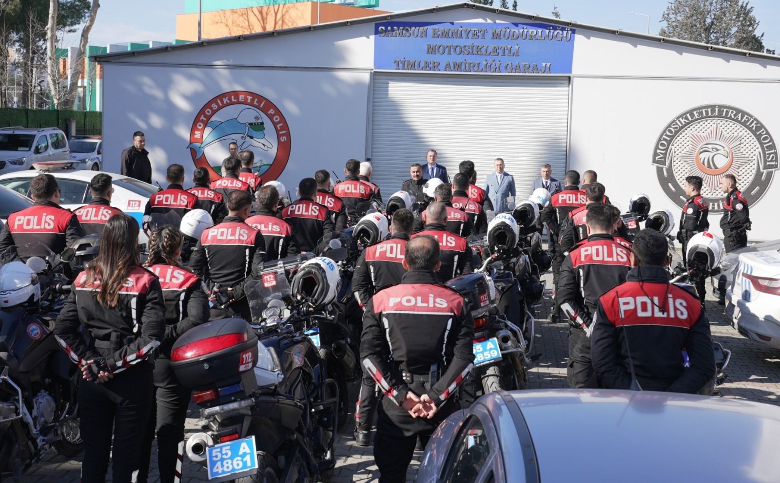 Samsun'da Yunus Polisleri Göreve Uğurlandı 2