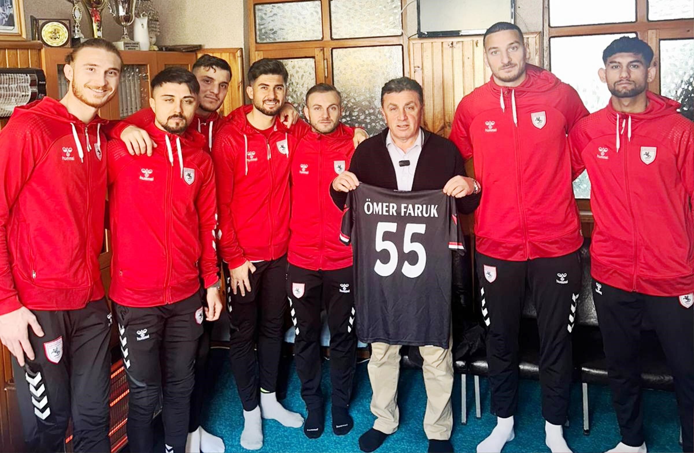 Samsunspor Futbolcuları Kur’an Kursu Öğrencilerine Ziyaret 2