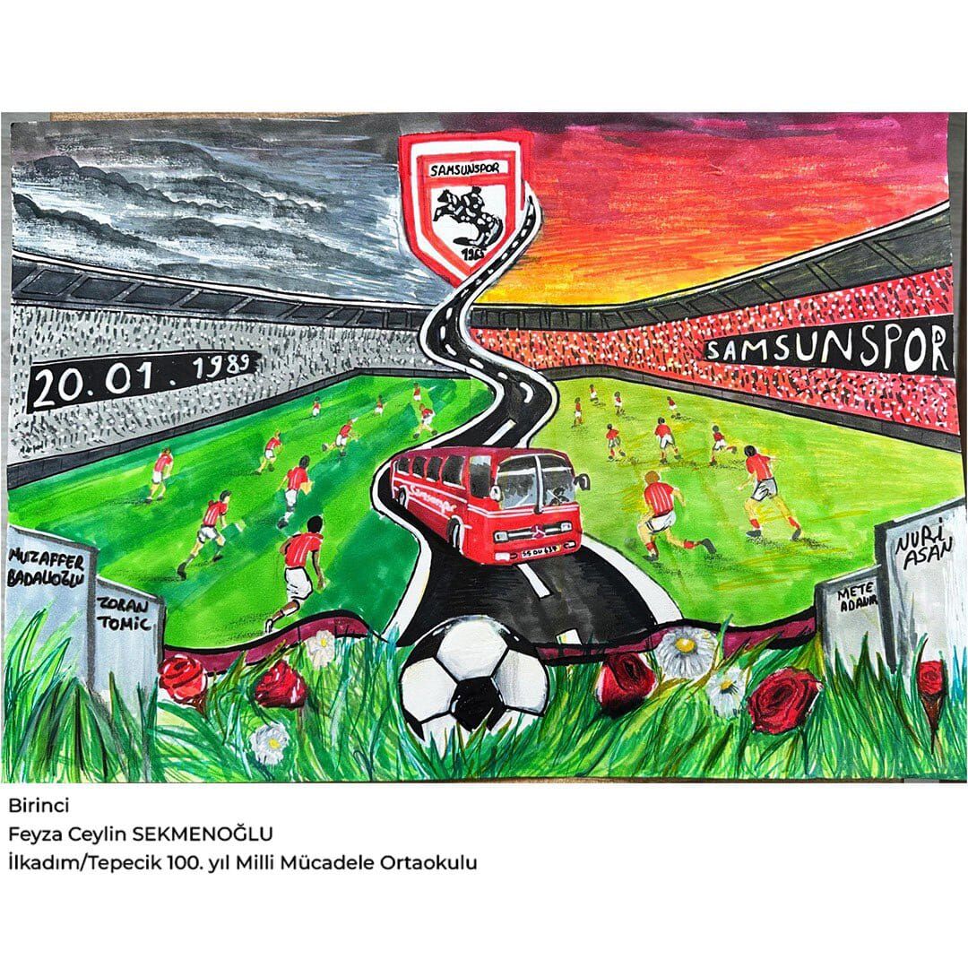 Samsunspor Ve 20 Ocak Temalı Resim Yarışması 2