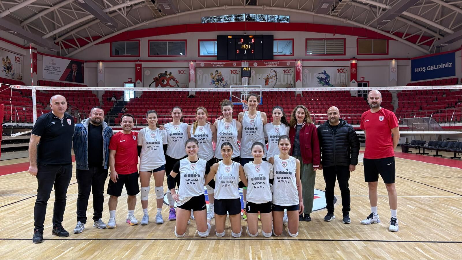 Samsunspor Voleybol Tebrik Ziyaret