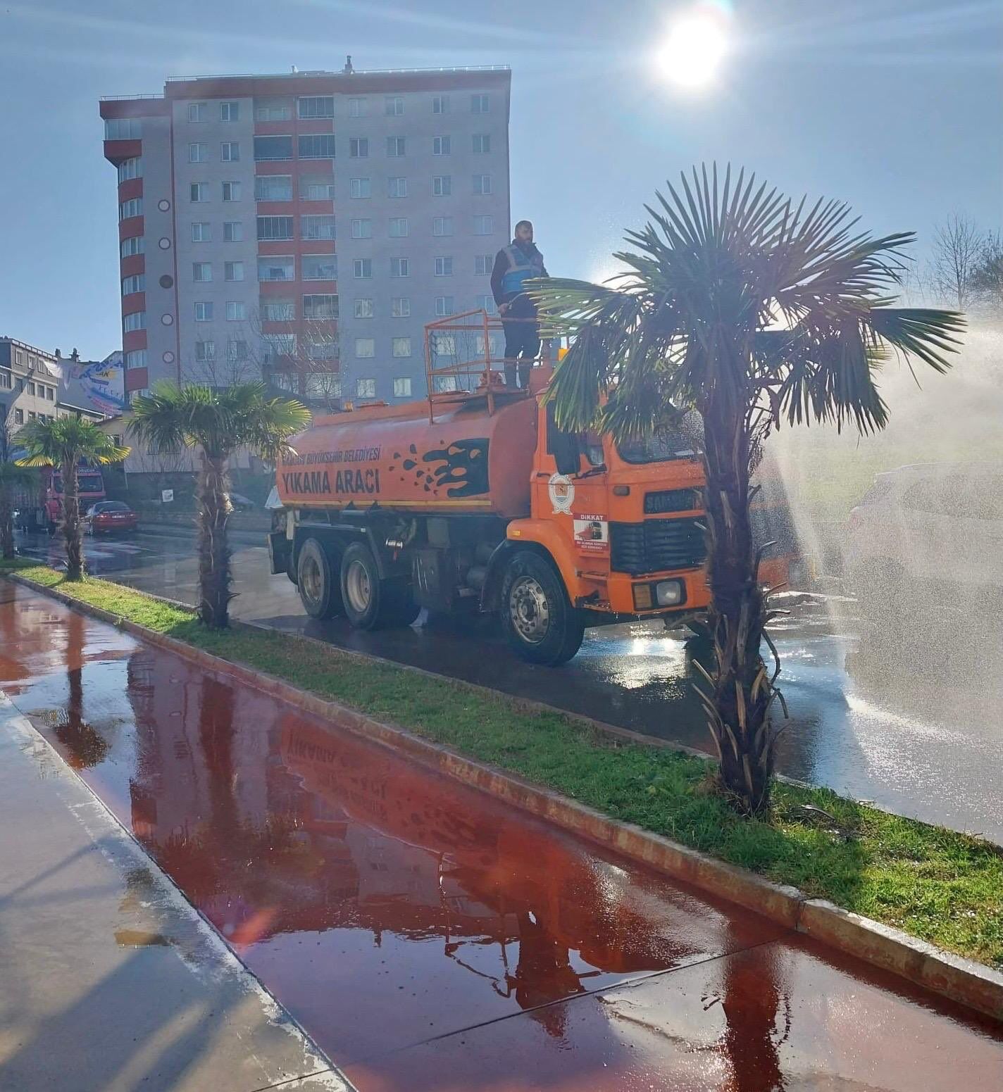 Tekkeköy’de Çevre Ve Altyapı Çalışmaları Devam Ediyor 2