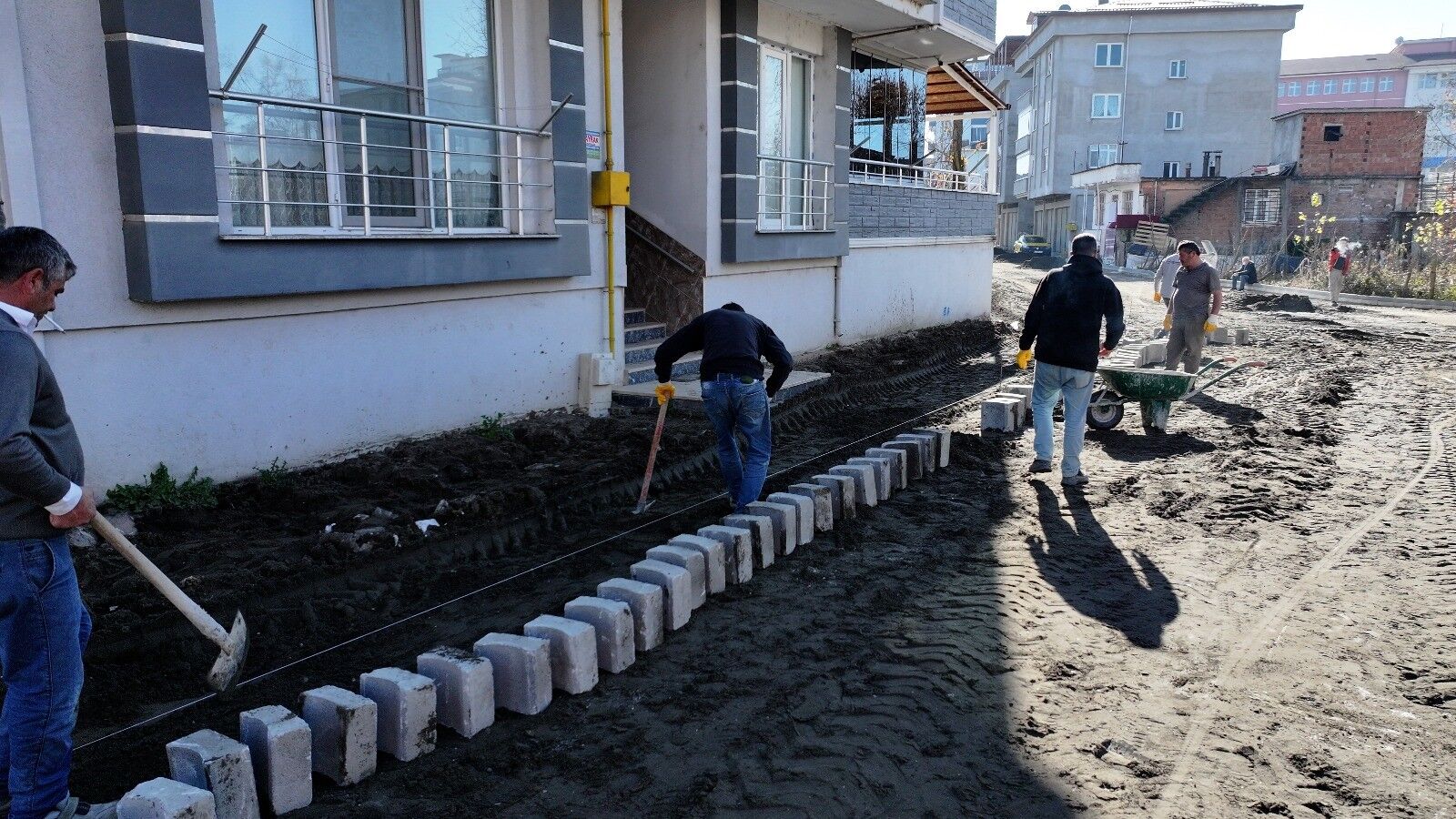 Terme’de Çalışmalar Hız Kesmeden Devam Ediyor 2