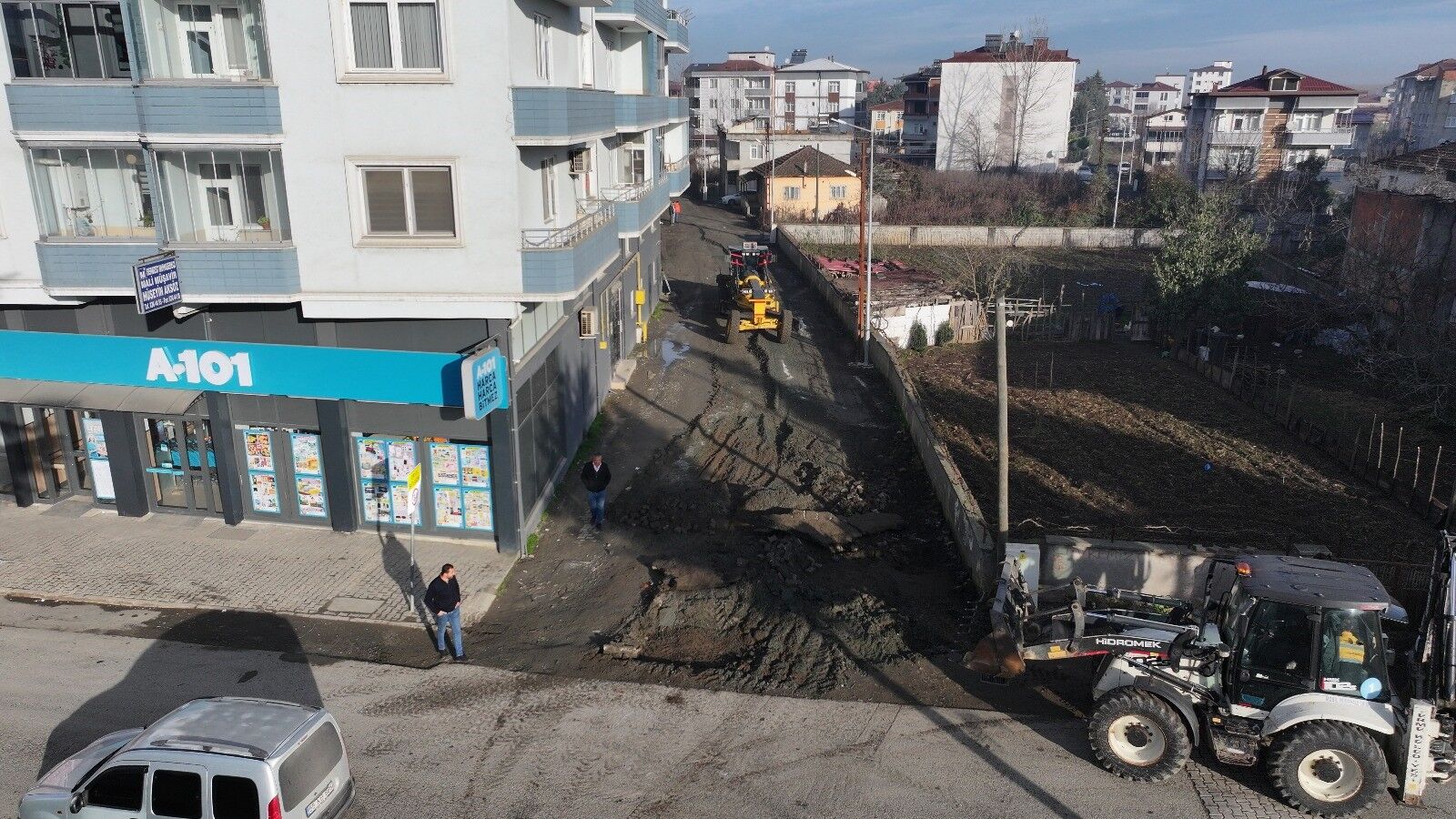 Terme’de Çalışmalar Hız Kesmeden Devam Ediyor 3