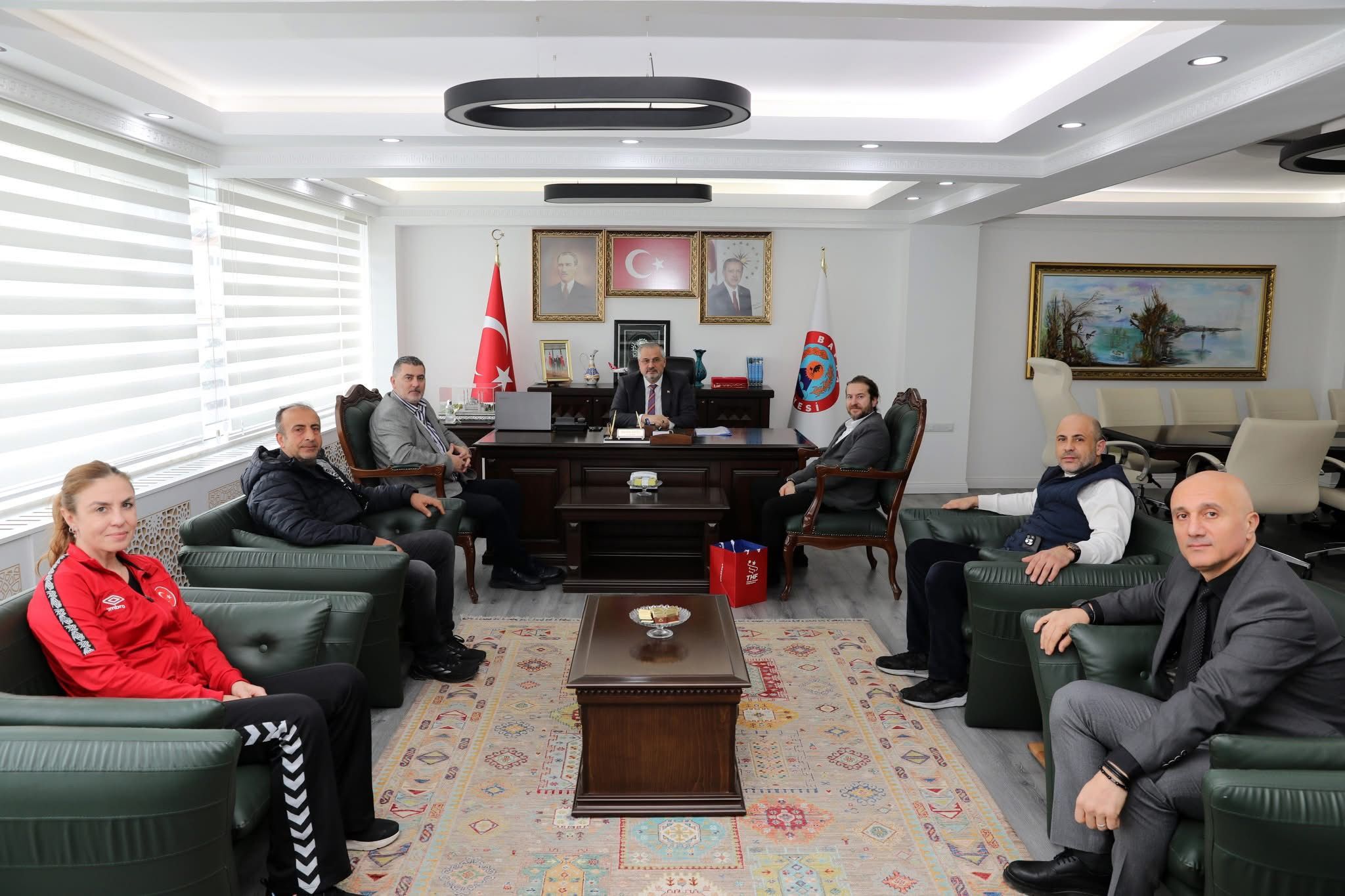 Türkiye Hentbol Federasyonu’ndan Bafra’ya Önemli Ziyaret! (3)