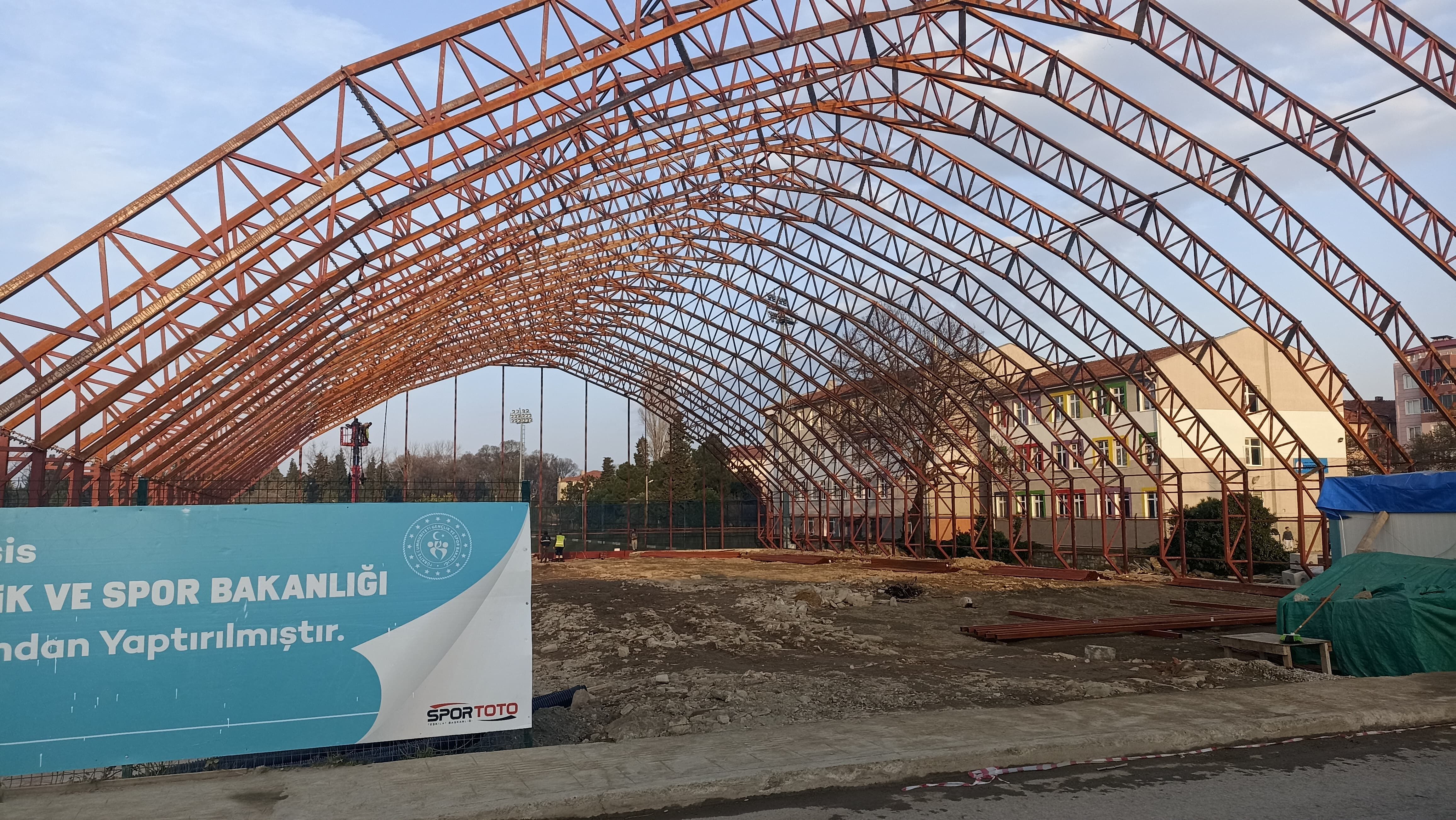 Alaçam’da Bocce Sahası Hızla Yükseliyor 2