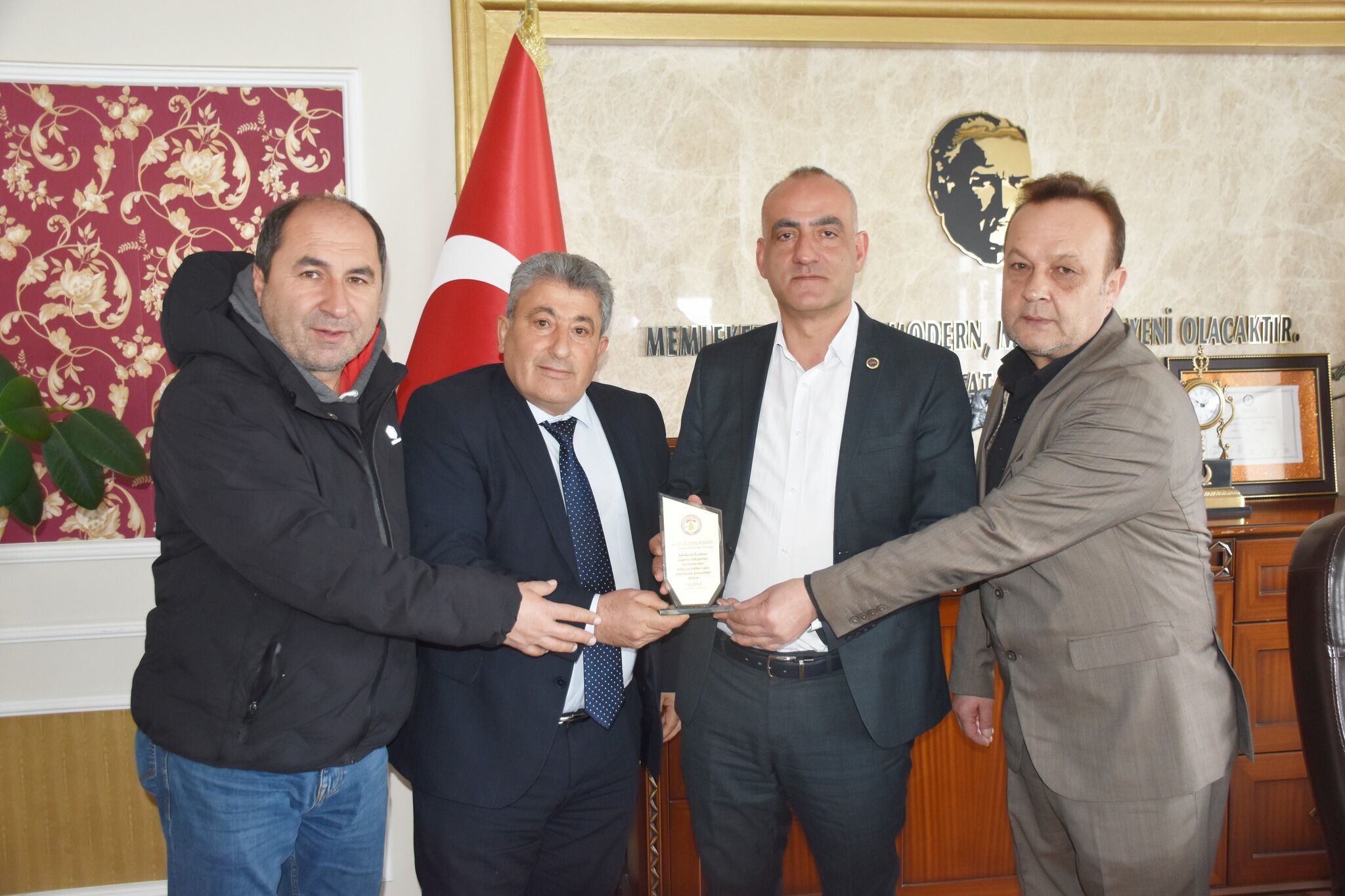 Aldef’ten Başkan Aydoğdu’ya Ziyaret (1)