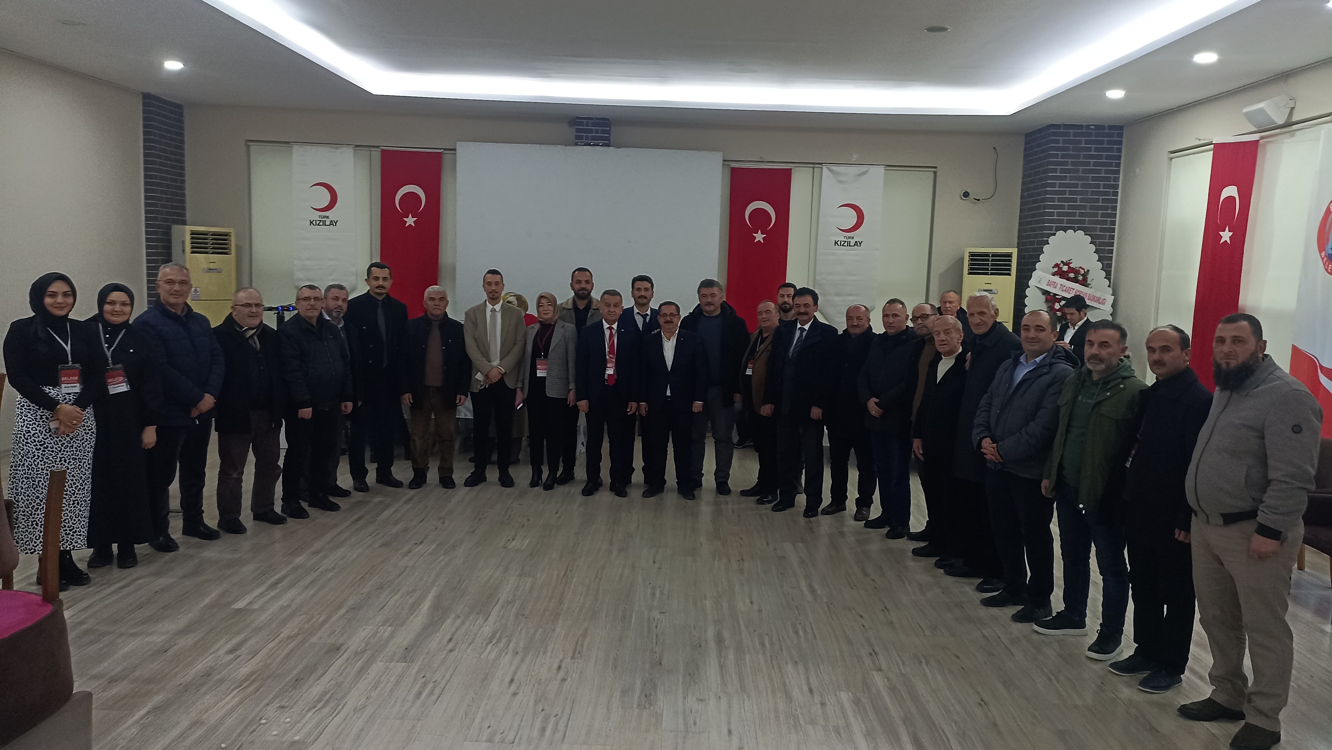 Bafra Kızılay'da Şerafettin Şahin Dönemi Başladı 3