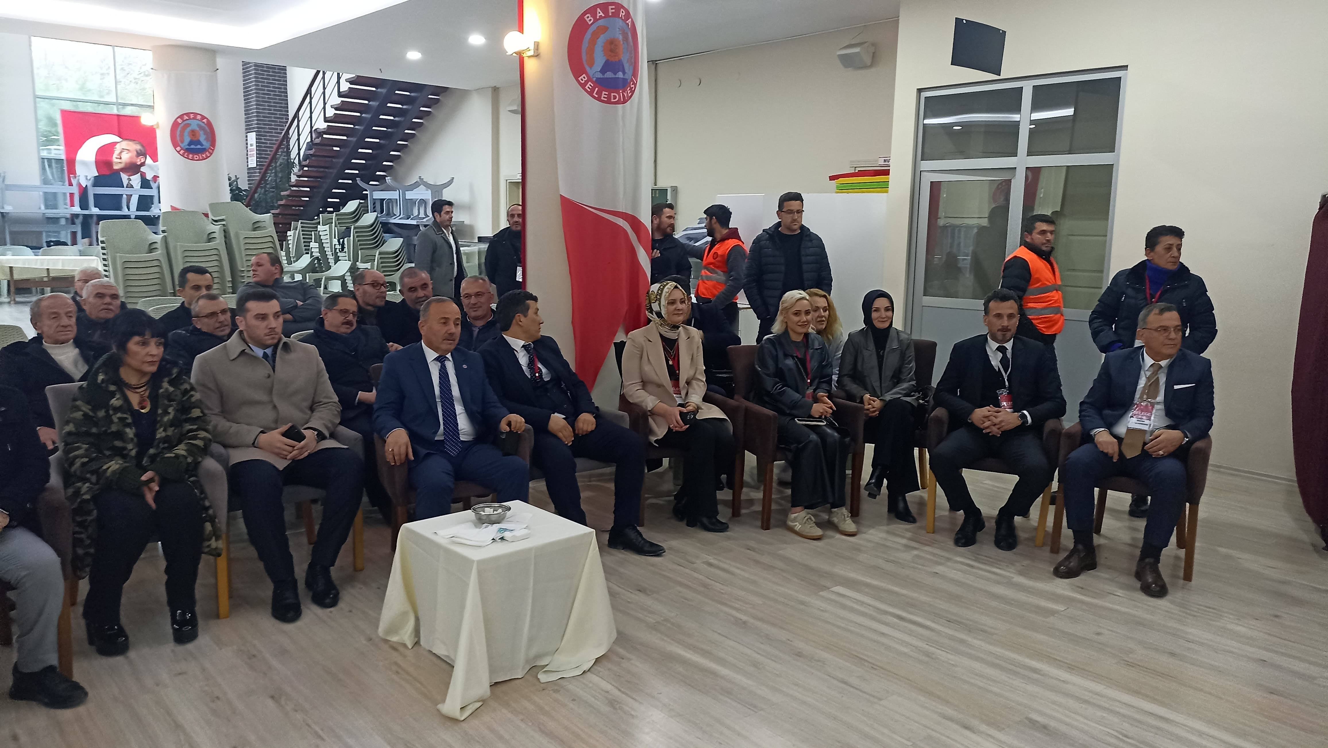 Bafra Kızılay'da Şerafettin Şahin Dönemi Başladı 6