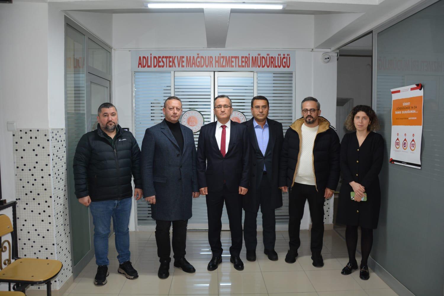 Bafra Ticaret Ve Sanayi Odası’ndan Cumhuriyet Başsavcılığına Ziyaret (2)