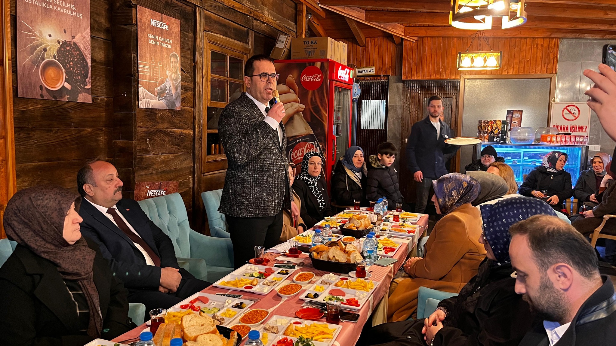 Büyük Birlik Partisi Salıpazarı'nda Kahvaltı Programı Düzenledi (9)