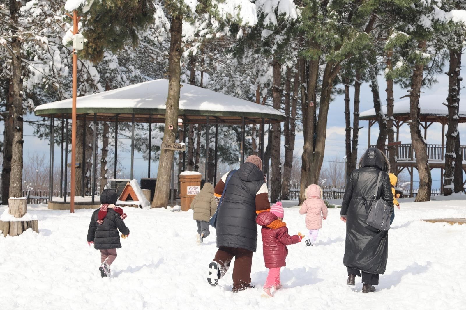 Canik Orman Okulu’nda Kış Eğitimi Devam Ediyor3