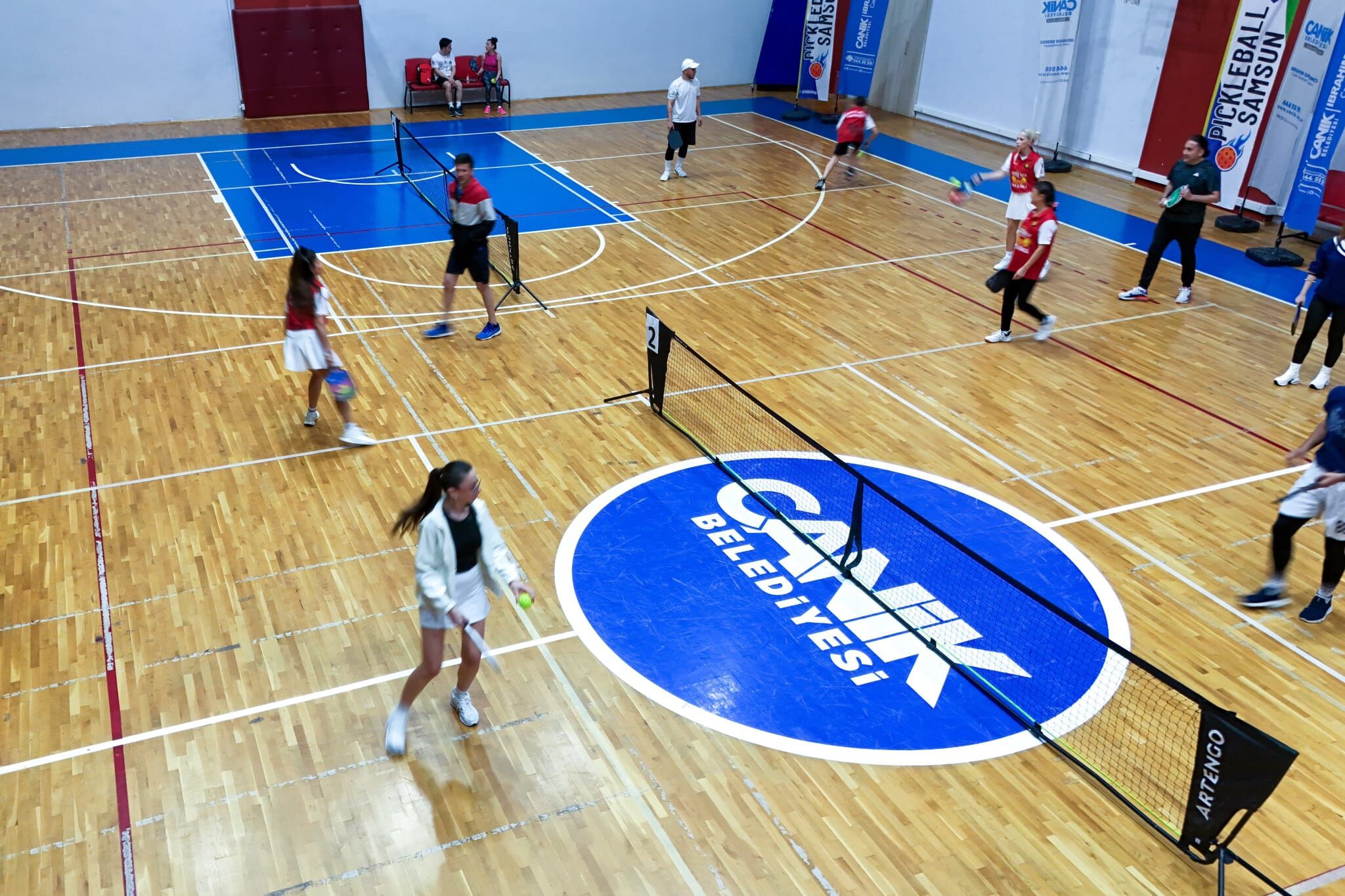 Canik'te Pickleball Şampiyonası Başladı 2