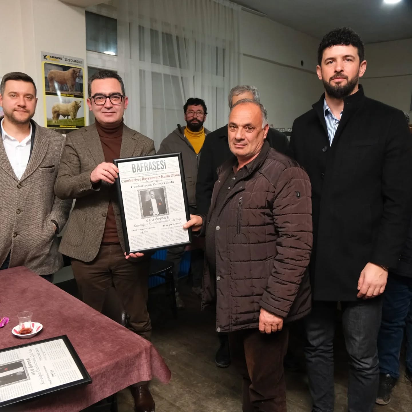 Chp Bafra İlçe Başkanı Serkan Dönüm Ve Meclis Üyeleri Mahalle Ziyaretinde Bulundu (4)