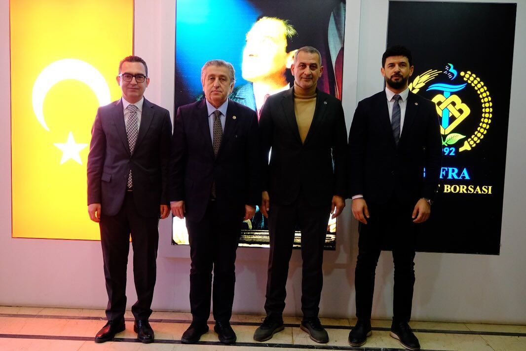 Chp Heyetinden Bafra Ticaret Borsası’na Ziyaret (1)