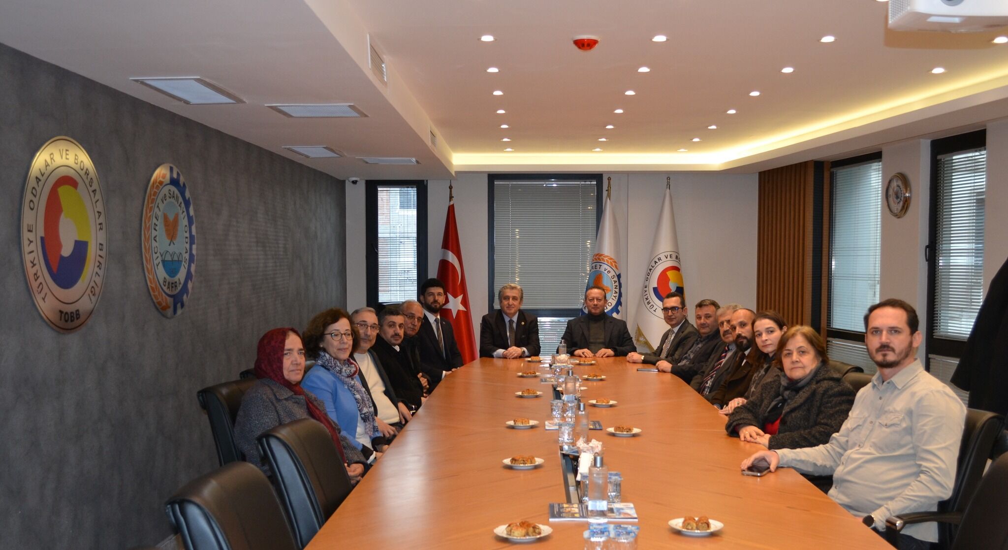 Chp Heyetinden Bafra Tso'ya Ziyaret (1)