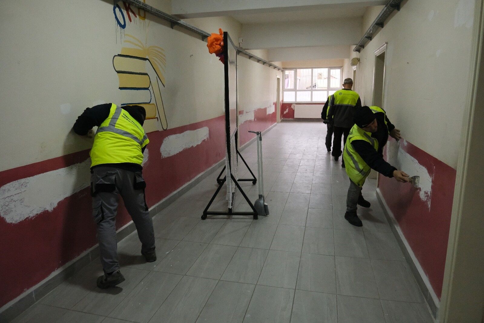 Denetimli Serbestlik Yükümlüleri Terme’de Okul Yeniledi! 2