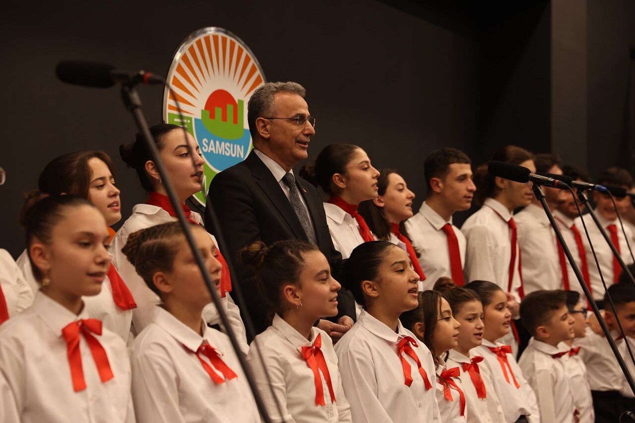 İlkadım Belediyesi Çocuk Ve Gençlik Korosu’ndan Thm Konseri 3