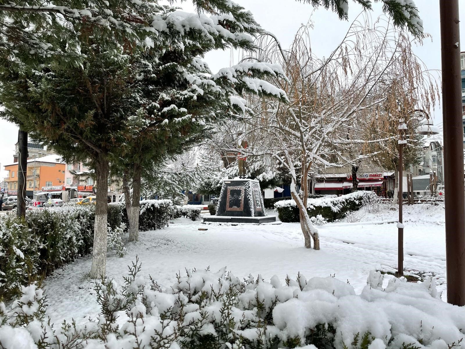 Kavak’ta Kış Kendini Gösterdi 2