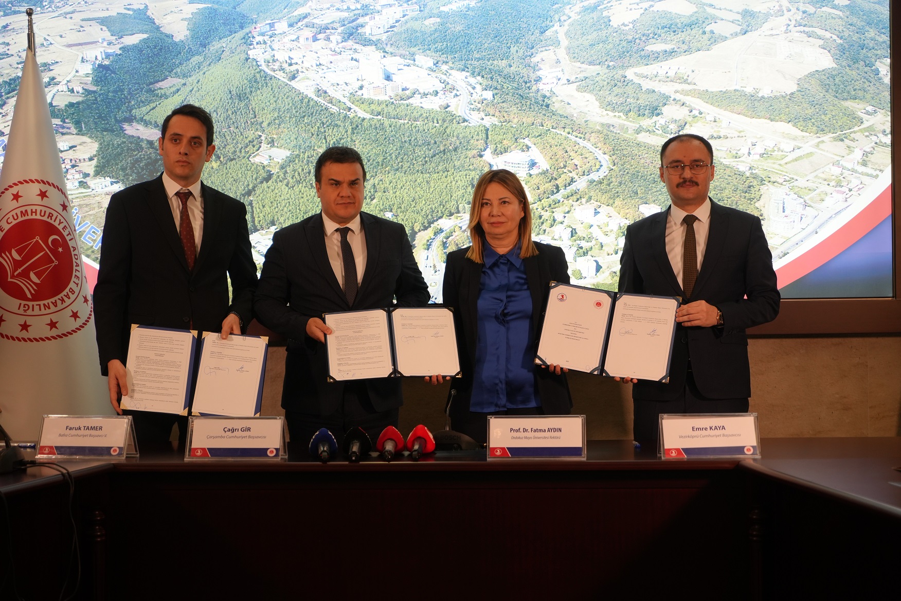 Omü Ile Cumhuriyet Başsavcılıkları Arasında Protokol