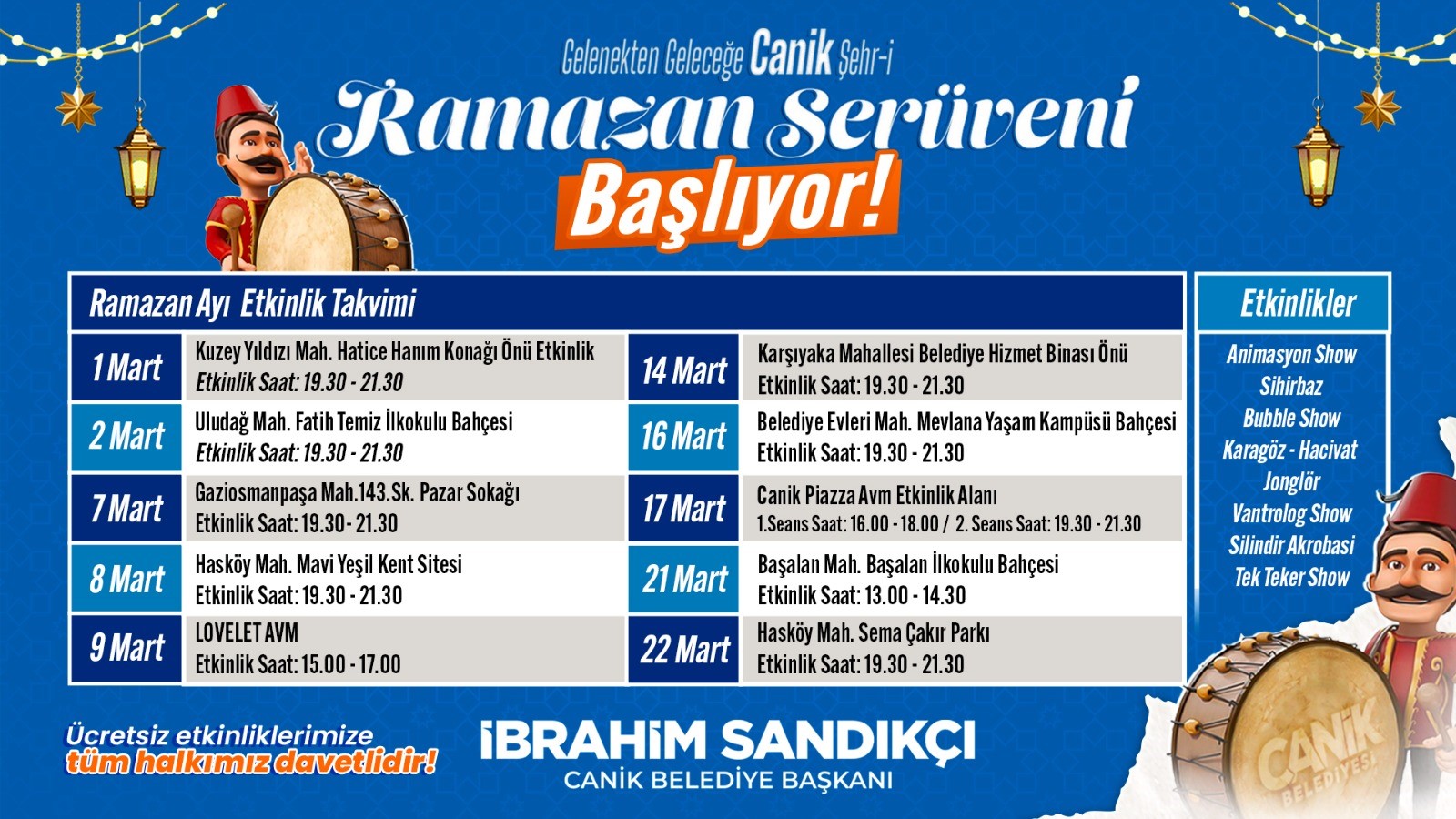 Samsun Canik’te Ramazan Geleneği Bu Yılda Devam Edecek 4