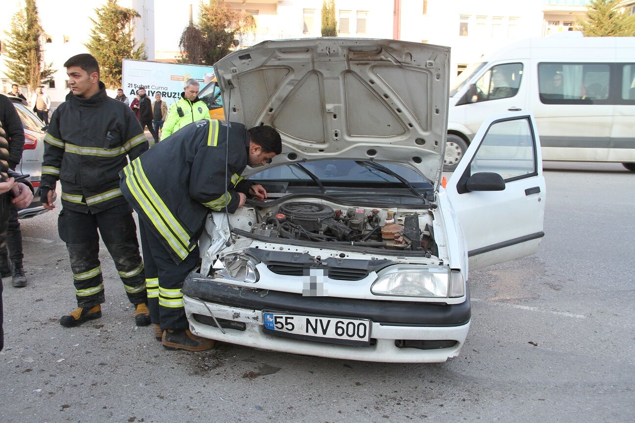 Samsun Çarşamba’da Trafik Kazası 3