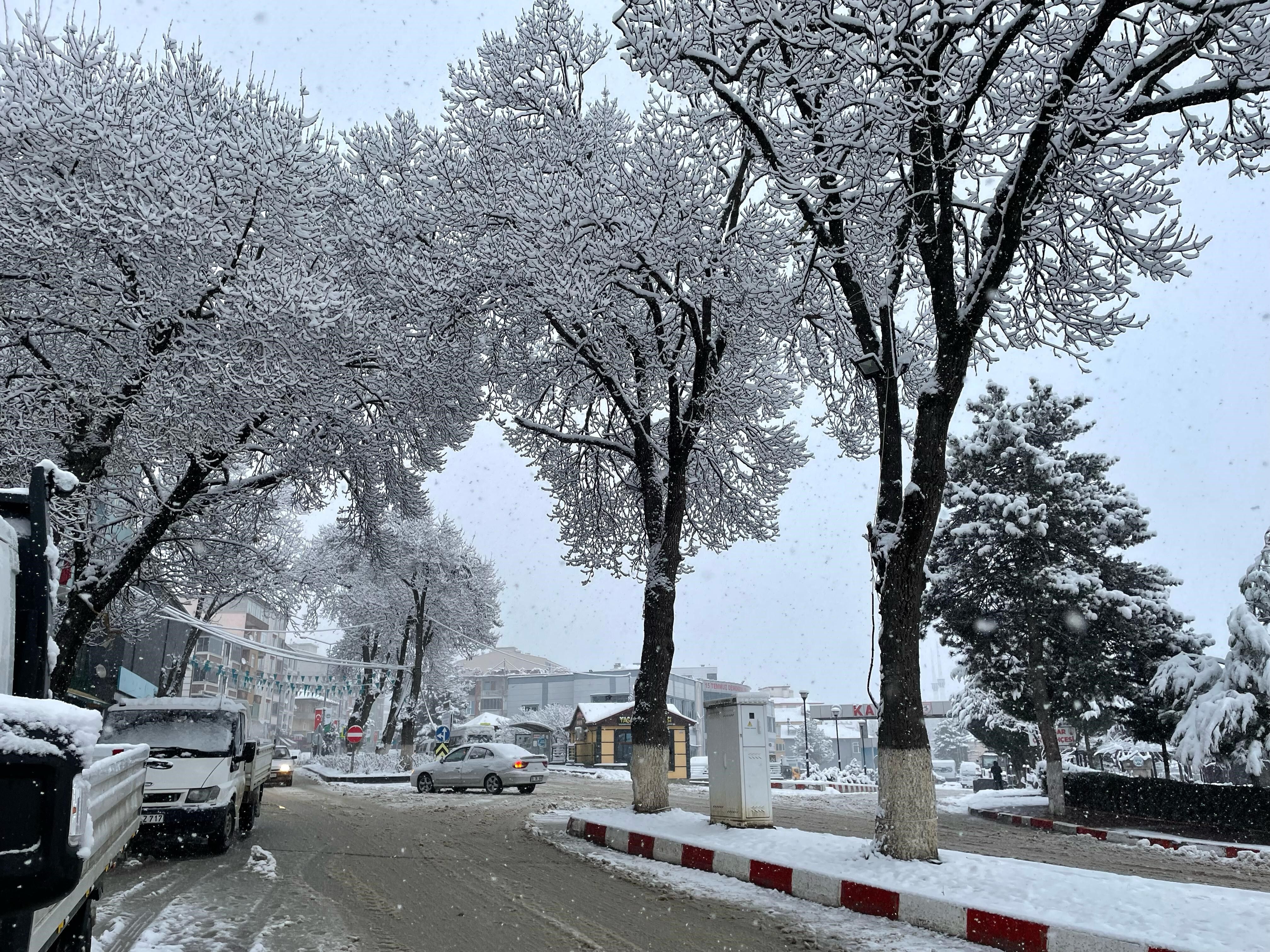 Samsun Kavak’ta Kar Kalınlığı 30 Santimetreye Ulaştı 3