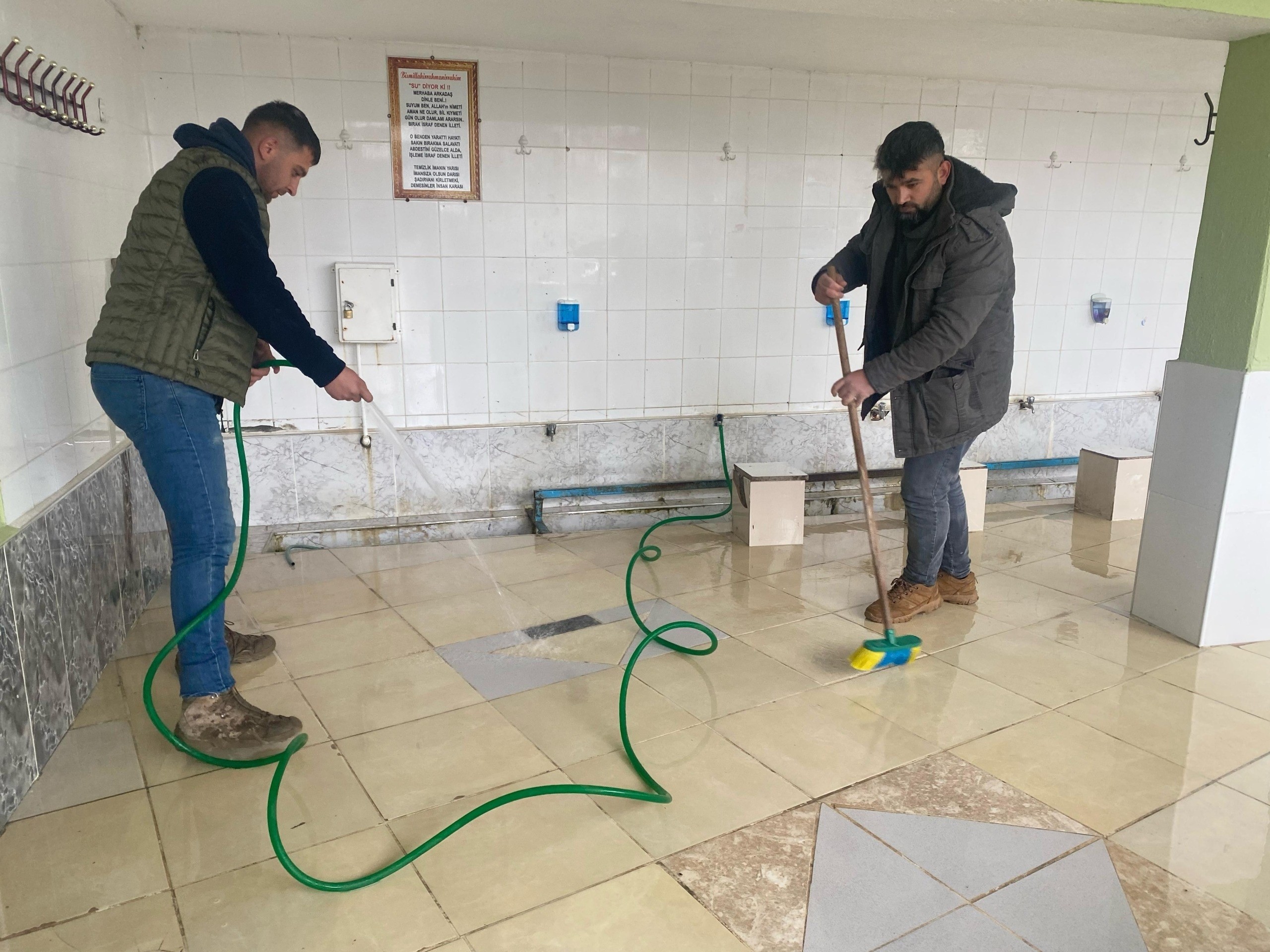 Samsun Vezirköprü Camilerinde Ramazan Temizliği 2