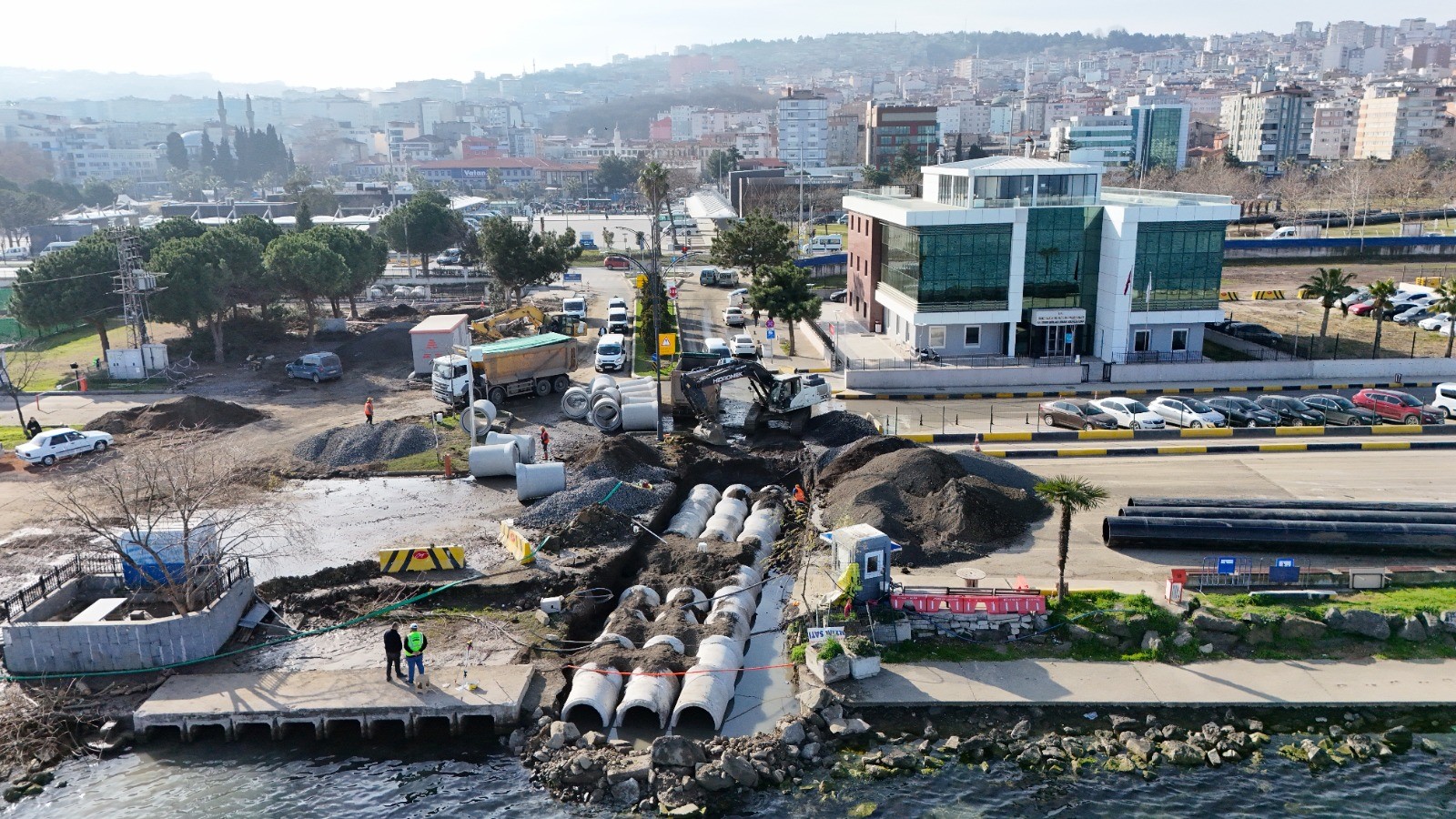 Samsun’da 50 Milyon Tl’lik Yağmur Suyu Hattı Projesi Başladı! 2