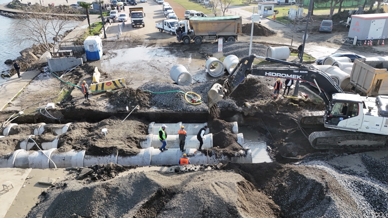 Samsun’da 50 Milyon Tl’lik Yağmur Suyu Hattı Projesi Başladı! 3
