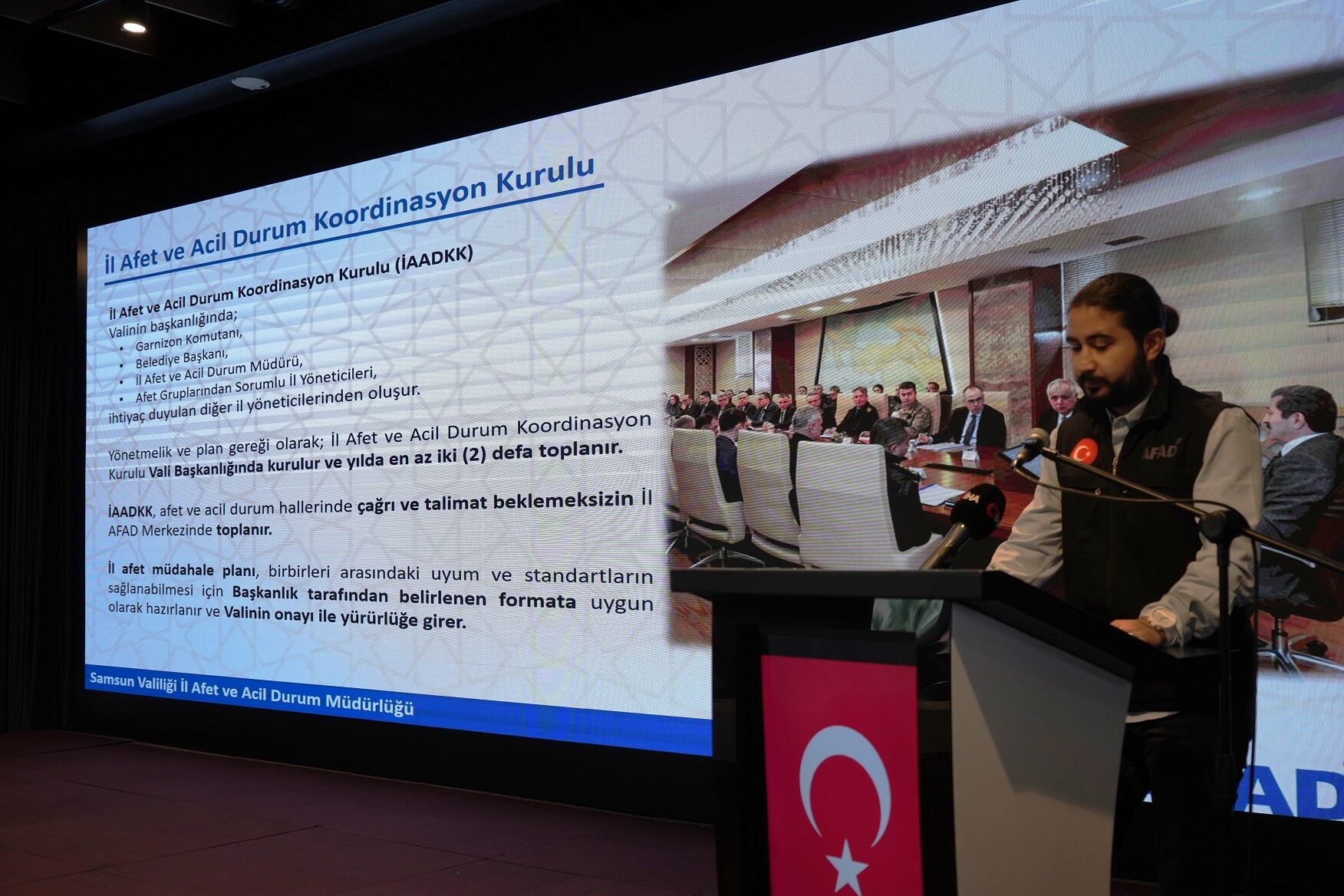 Samsun’da Afet Koordinasyon Toplantısı2
