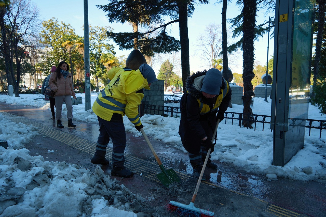 Samsun'da Buzlu Yolları Emekçi Kadınlar Açıyor 3