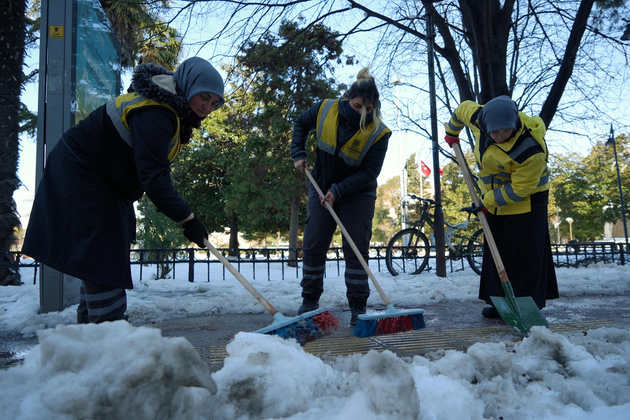Samsun'da Buzlu Yolları Emekçi Kadınlar Açıyor 4