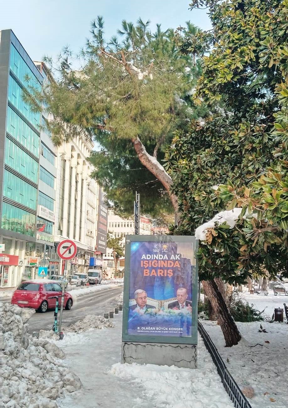 Samsun'da Kardan Zarar Gören Ağaçlar Kesilerek Kaldırıldı 6
