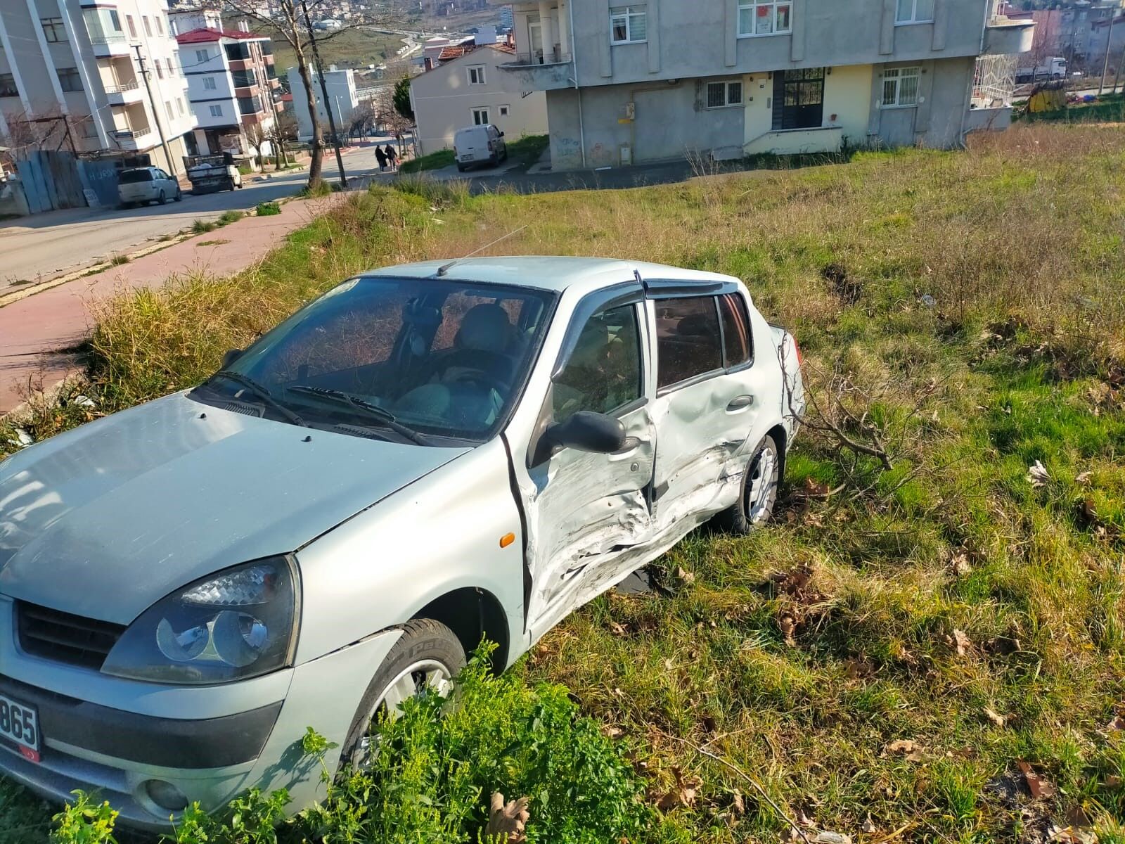 Samsun’da Kaza Noktası Haline Gelen Yolda Yine Kaza 3