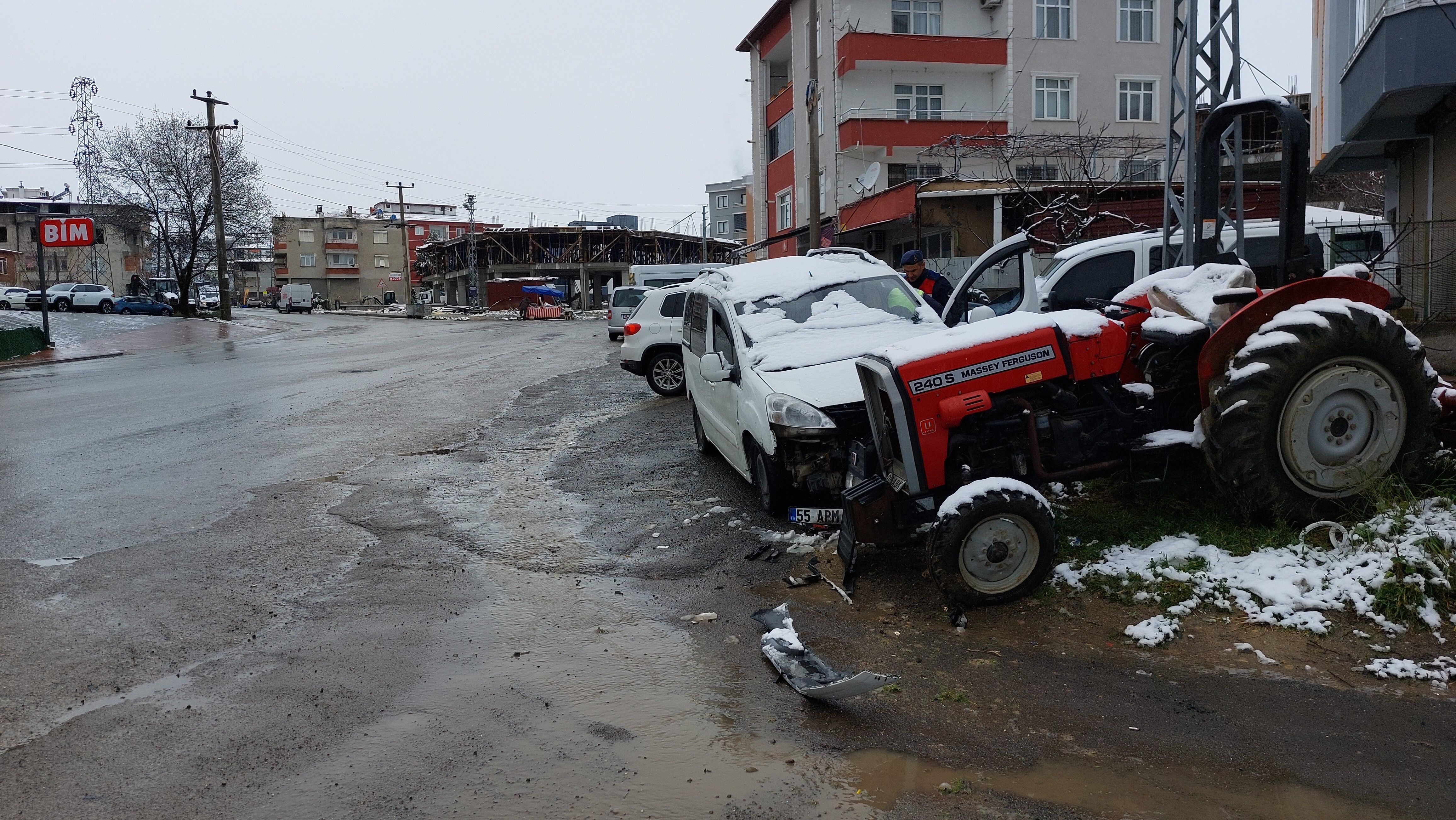 Samsun’da Kaza Yapan Sürücü 9 Saat Sonra Fark Edildi 7