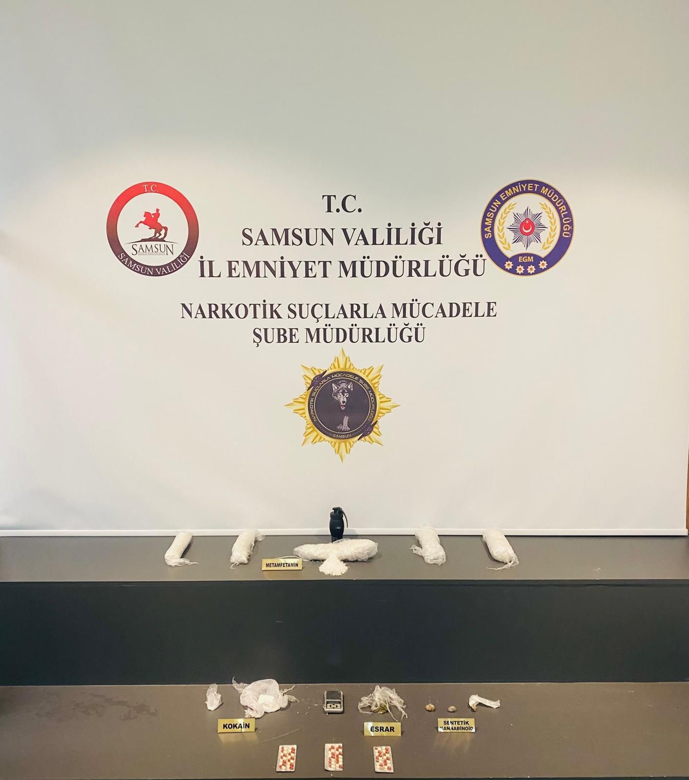 Samsun’da Marangoz Dükkanında Ecza Madde Çıktı 8