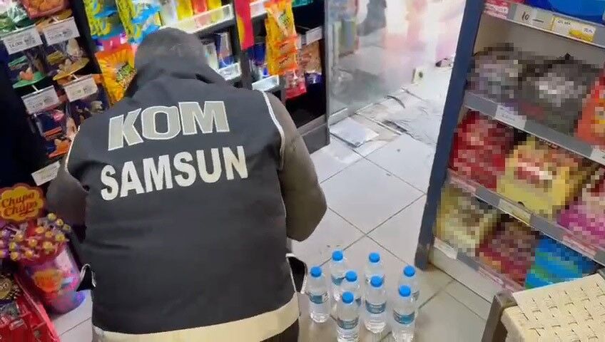 Samsun'da Sahte İçki Operasyonu 2