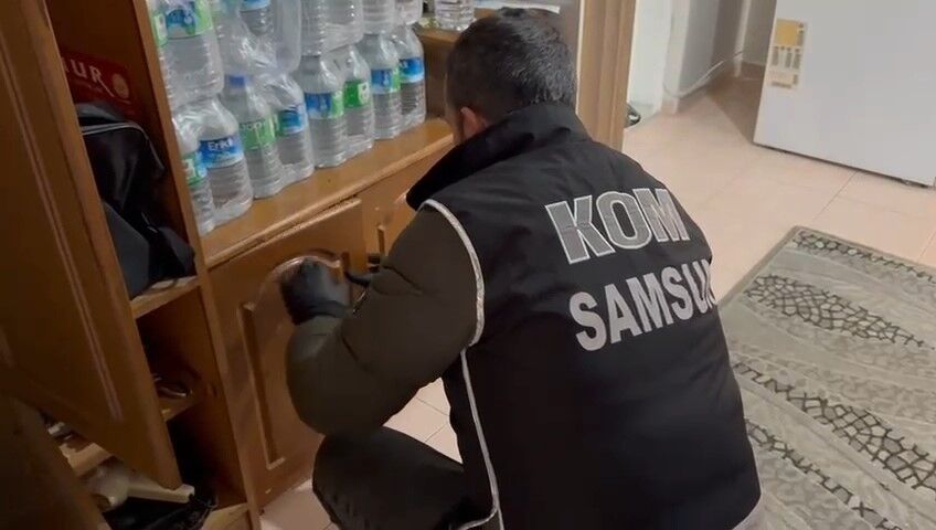 Samsun'da Sahte İçki Operasyonu 3