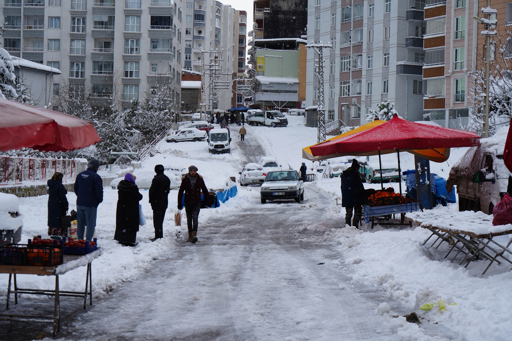 Samsun’da Sibirya Soğukları 14