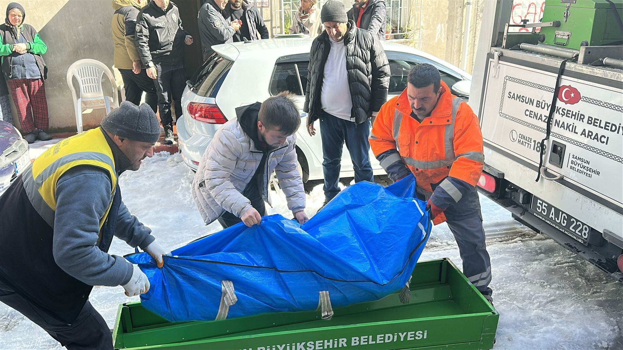 Samsun'da Sobadan Karbonmonoksit Zehirlenmesi 2