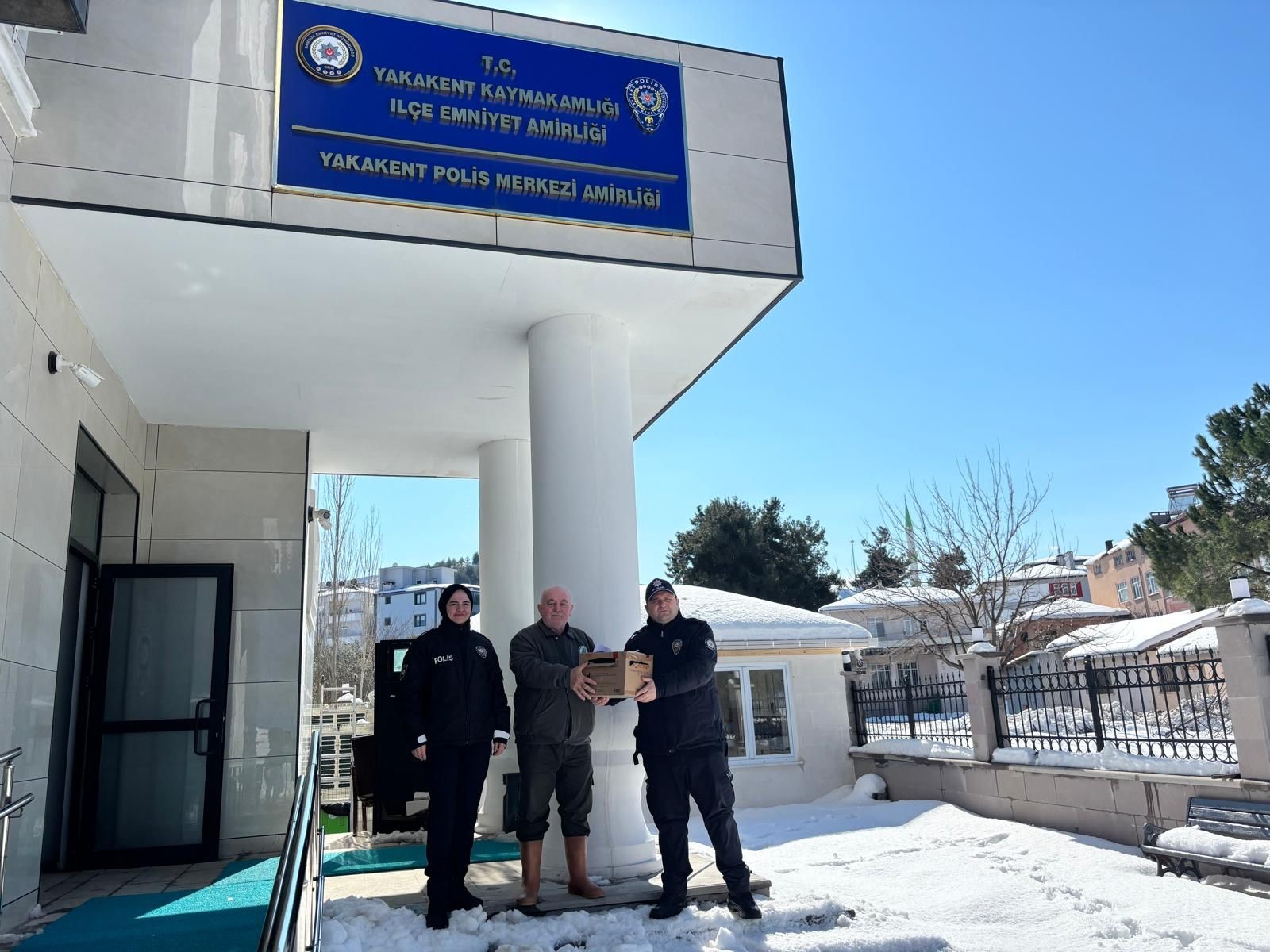 Samsun'da Yaralı Orman Çulluğuna Polis Şefkati 2